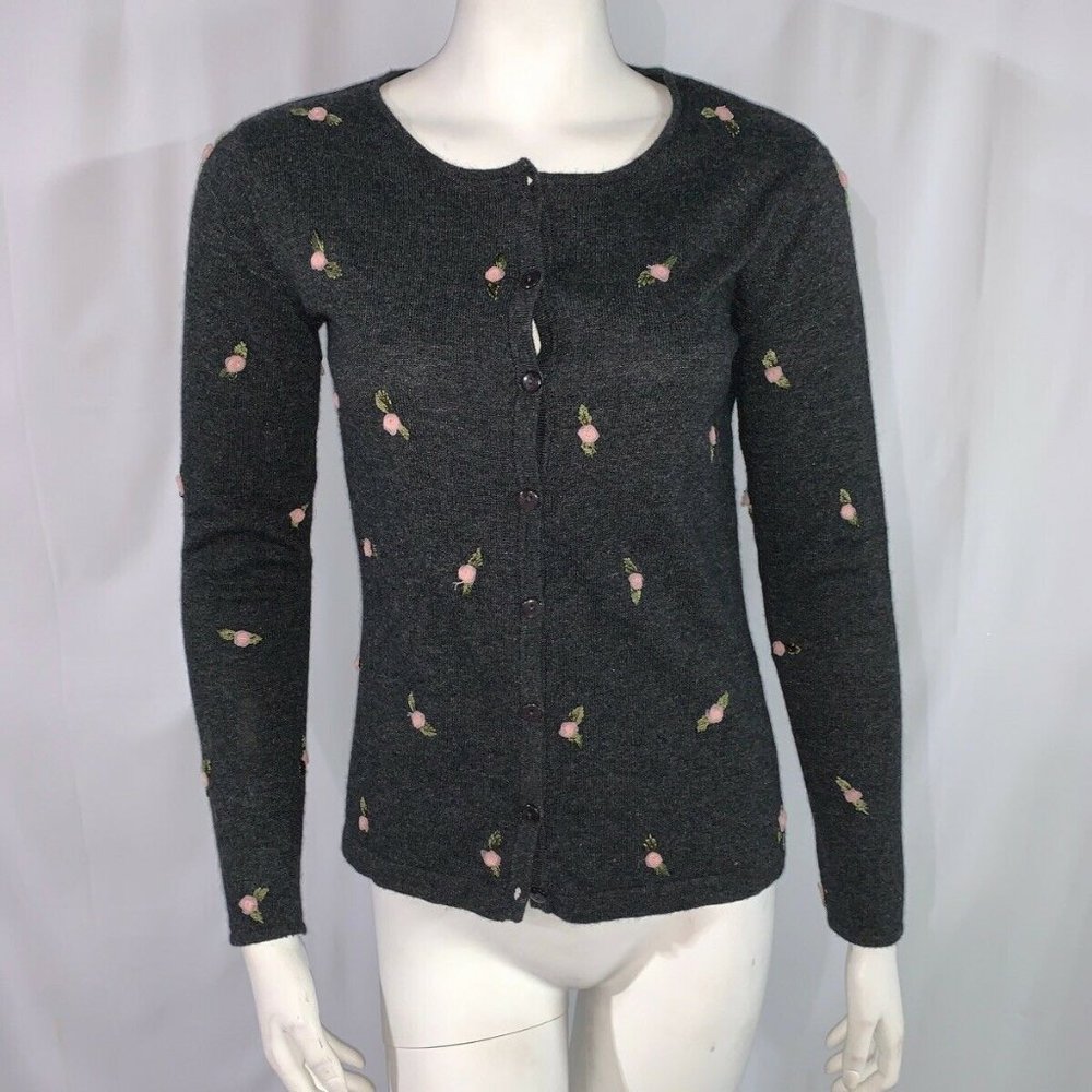 Mary Jane Women`s Sweater Cotton Cashmere
